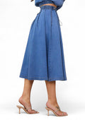Elastic Waist Full Skirt by The House of Stylez
