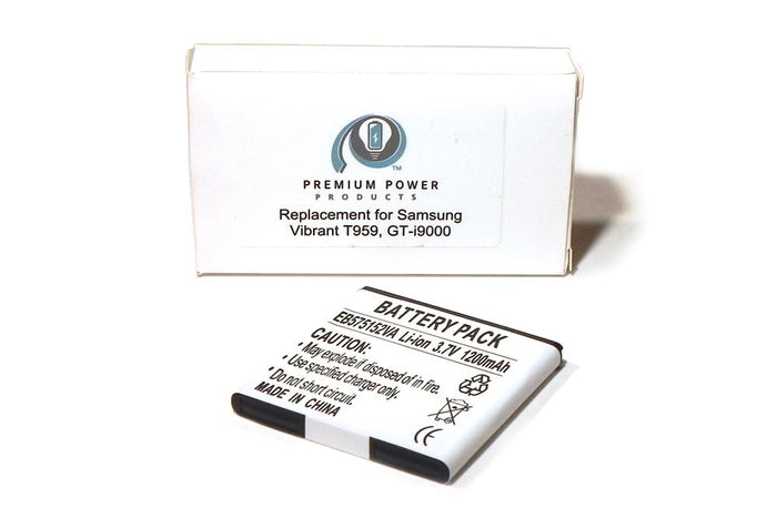 Cell Phone Battery for Samsung Vibrant T959; Samsung Focus i917; Samsung Captivate i897; Samsung Epi by Texas Depot