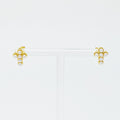 Dainty Cross Stud Earrings