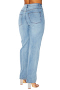 Denim Star Exposed Knee Jeans by The House of Stylez