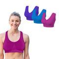 3 Pack: Seamless Lightweight Comfort Bras by DailySale