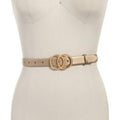 Inc International Concepts Womens Double-Circle Belt, Size XL by Vanessa Jane