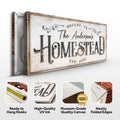 Homestead Sign VII by Tailored Canvases