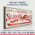 Sleigh Rides Christmas Sign III by Tailored Canvases