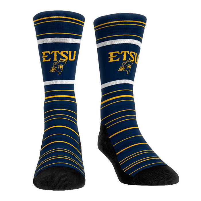 East Tennessee State University Buccaneers - Classic Lines by Rock 'Em Socks