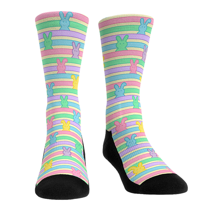 Peek-A-Boo Easter Bunnies by Rock 'Em Socks