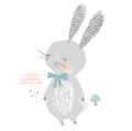 graphic tee | spring bunny by Finn + Emma