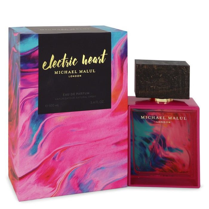 Electric Heart by Michael Malul Eau De Parfum Spray 3.4 oz for Women by Avera Group