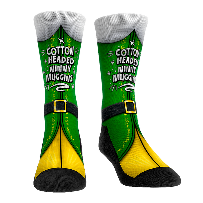 Elf - Cotton Headed Ninny Muggins by Rock 'Em Socks