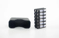 Magnetic AA 12 Pack Embedded with Cradle (Carbon Fiber) by Storacell