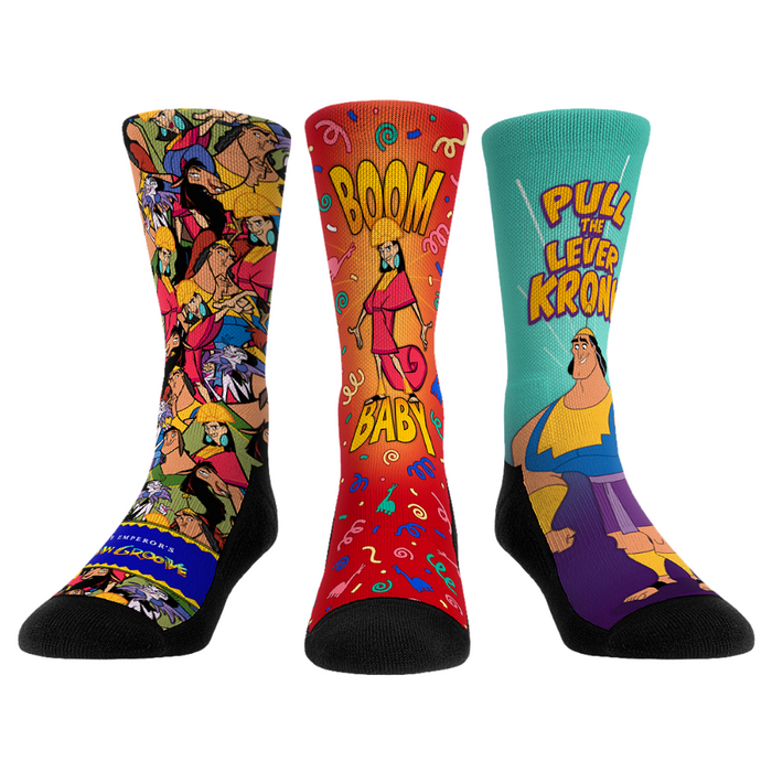 The Emperor's New Groove - 3-Pack by Rock 'Em Socks