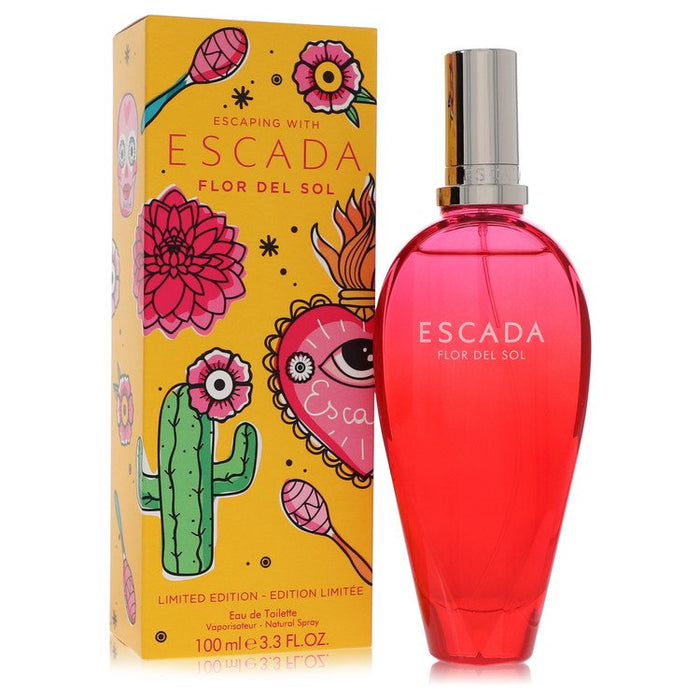 Escada Flor Del Sol by Escada Eau De Toilette Spray (Limited Edition) 3.4 oz for Women by Avera Group