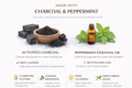 Charcoal & Peppermint Glycerin Bar Soap – Purifying Cleanse by Lulu’s Holistics