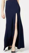 Say Yes to the Prom Juniors Slit Skirt by Vanessa Jane