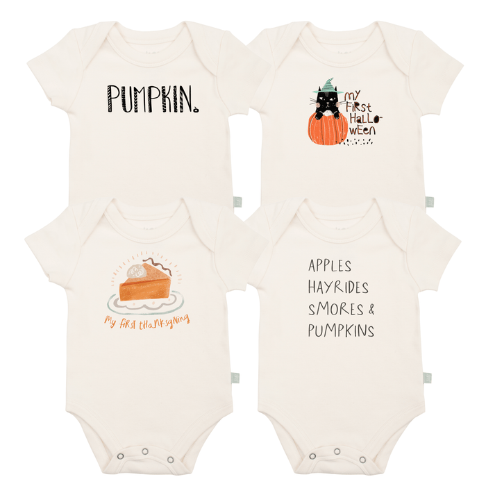 graphic bodysuit set | fall 4 pack + 1 free by Finn + Emma