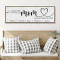 You Are The Mom Everyone Wishes They Had Sign by Tailored Canvases