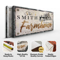 Rustic Horse Farmhouse Sign III by Tailored Canvases