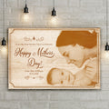 Mother's Day Sign Dear Mother In Heaven by Tailored Canvases