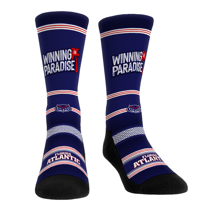 FAU Owls - Team Slogan by Rock 'Em Socks