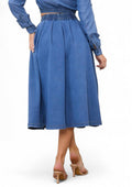 Elastic Waist Full Skirt by The House of Stylez