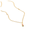 Sapphire Cat Charm Pendant Only by Fine Color Jewels