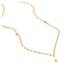 Sun Charm Sapphire Pendant Only by Fine Color Jewels