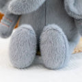 12" Elephant Plush Toy | Ultra-Soft Sensory Stuffed Animal | Nursery Keepsake by ozznekshoes