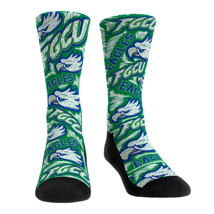 FGCU Eagles - Logo Sketch by Rock 'Em Socks
