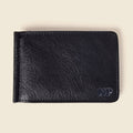 Bifold Money Clip Wallet - Black by CASUPO