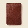 Bifold Money Clip Wallet - Chocolate by CASUPO