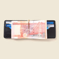 Bifold Money Clip Wallet - Black by CASUPO