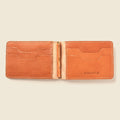 Bifold Money Clip Wallet - Natural by CASUPO