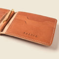 Bifold Money Clip Wallet - Natural by CASUPO