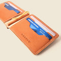 Bifold Money Clip Wallet - Natural by CASUPO