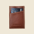 Minimalist Wallet with RFID Protection - Chocolate by CASUPO