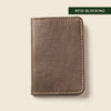 Compact Bifold with RFID Protection - Grey