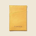 Minimalist Wallet With RFID Protection - Metallic Yellow by CASUPO
