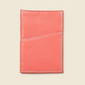Minimalist Wallet With RFID Protection - Pastel Pink by CASUPO