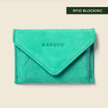 Mini Envelope Wallet With RFID protection - Mint by CASUPO