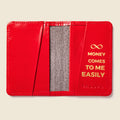 Compact Bifold with RFID Protection - Fire Red by CASUPO