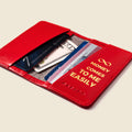 Compact Bifold with RFID Protection - Fire Red by CASUPO