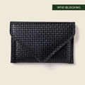 Mini Envelope Wallet With RFID protection - Black Limited Edition by CASUPO