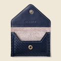 Mini Envelope Wallet With RFID protection - Navy Limited Edition by CASUPO