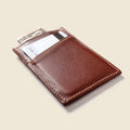 Minimalist Wallet with RFID Protection - Chocolate by CASUPO
