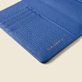 Leather Passport Wallet with RFID Shield- Cobalt by CASUPO