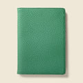 Leather Passport Wallet with RFID - Green by CASUPO