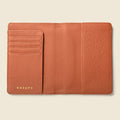 Leather Passport Wallet with RFID - Tan by CASUPO