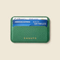 Mag Safe Leather Wallet with RFID - Green by CASUPO