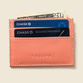 Slim Card Holder Wallet With RFID Protection - Pink by CASUPO