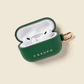 Leather Airpod Case - Green by CASUPO